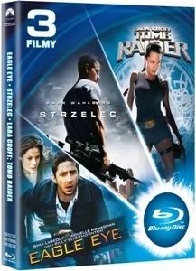 Lara Croft Tomb Raider Strzelec Eagle Eye Blu-Ray) Simon West Antoine Fuqua D.J Caruso - Filmy kryminalne Blu-Ray - miniaturka - grafika 1