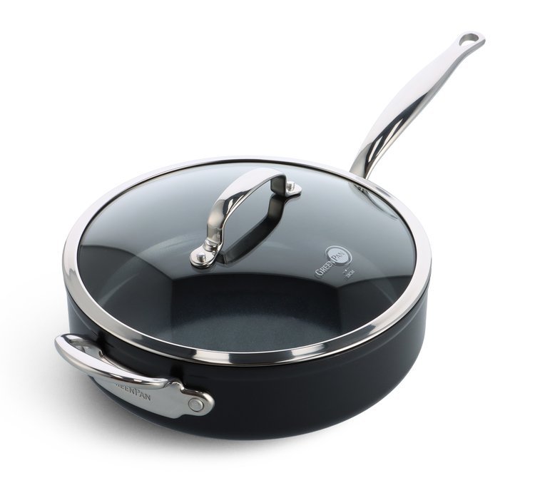 Patelnia Greenpan GreenPan Barcelona Pro Sauté Pan 28cm Black