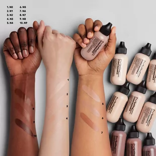 MAC Cosmetics Studio Radiance Face And Body (50ml) N6 - Podkłady do twarzy - miniaturka - grafika 3