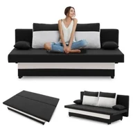 Sofy i kanapy - Kanapa Sony Rozkładana Sofa z Funkcją Spania Wersalka Łatwy Montaż - miniaturka - grafika 1