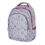 Plecaki - Astrabag, Plecak trzykomorowy - Panda (AB300) - miniaturka - grafika 1