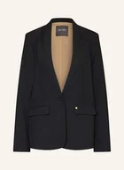 Marynarki i żakiety damskie - Mos Mosh Blezer Mmphoebe Miley schwarz - miniaturka - grafika 1