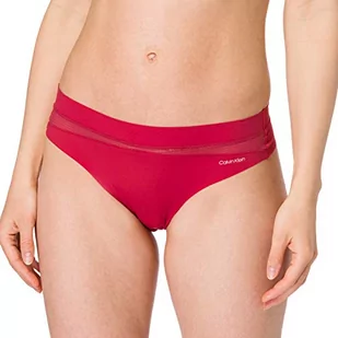 Calvin Klein Stringi damskie, Róża głęboka, XS - Majtki damskie - miniaturka - grafika 1