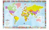 Zabawki interaktywne dla dzieci - Interaktywna mapa świata - miniaturka - grafika 1
