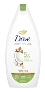 Dove Restoring Żel pod Prysznic z Olejkiem Kokosowym 400ml - Kosmetyki do kąpieli - miniaturka - grafika 1