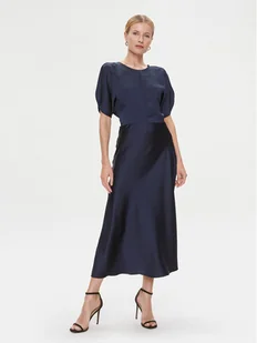 Imperial Sukienka koktajlowa AEAGGBA Niebieski Regular Fit - Sukienki - miniaturka - grafika 1