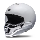Kaski motocyklowe - Kask Integralny Bell Ps Broozer Złamany BiałyM - miniaturka - grafika 1