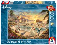 Puzzle - Puzzle 1000 PQ T. Kinkade Mała Syrenka Święto miłości Disney 112731 - Schmidt Spiele Puzzle - miniaturka - grafika 1