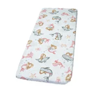 Prześcieradła dla dzieci - PRZEŚCIERADŁO 52x89 DO DOSTAWKI ŁÓŻECZKA Z GUMKĄ BAWEŁNIANE Kerstin - miniaturka - grafika 1