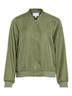 Kurtki damskie - Vila Kurtka w kolorze zielonym - miniaturka - grafika 1