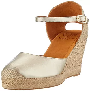 Espadryle damskie - Unisa Damskie espadryle Castilla_22_LMT, Platino, 38 EU - grafika 1