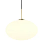 Lampy sufitowe - Zwis lampa salonowa FOMENTO 363190108 Trio pojedyncza bubble złoty biały - miniaturka - grafika 1