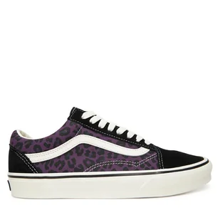Tenisówki Vans Old Skool VN000D7Z6N01 Fioletowy - Trampki damskie - miniaturka - grafika 1