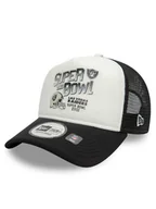 Czapki męskie - New Era Czapka z daszkiem Las Vegas Raiders Superbowl 60595293 Biały - miniaturka - grafika 1