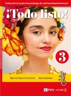 Książki do nauki języka hiszpańskiego - Todo listo! 3. Język hiszpański dla szkół ponadpodstawowych. Podręcznik - miniaturka - grafika 1