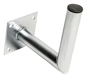 Akcesoria TV-SAT - König SAT-SWM25 uchwyt ścienny ze stali galwanizowanej w kształcie litery L 250/48 mm - miniaturka - grafika 1