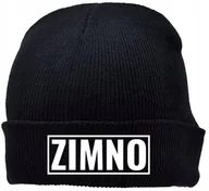 Czapki damskie - Ciepła Czapka Zimowa Zimno Mi Prezent Y4 - miniaturka - grafika 1