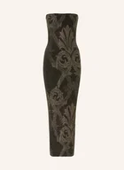 Sukienki - Wolford Sukienka Etui Metallic Jacquard Z Błyszczącą Przędzą gold - miniaturka - grafika 1
