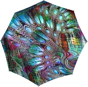 Parasole - Parasolka Magic Fiber paw wielokolorowy - miniaturka - grafika 1