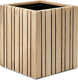 Doniczka samonawadniająca GrowMORE jesion naturalny - Donice - miniaturka - grafika 1