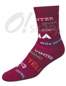 Zimowe skarpetki frotte deodorant 39-41