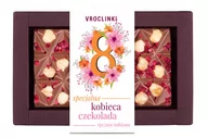 Czekolada - Czekolada mleczna Z Malinami I Orzechami Laskowymi - Dzień Kobiet Pomarańczowa 8 - miniaturka - grafika 1