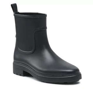 Kalosze damskie - Calvin Klein Kalosze Rain Boot HW0HW00606 Ck Black BAX - grafika 1