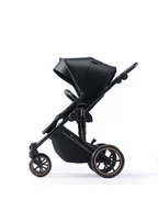 Wózki dziecięce - Kinderkraft Wózek dziecięcy kombi 3w1 "Prime 2" w kolorze czarnym - miniaturka - grafika 1