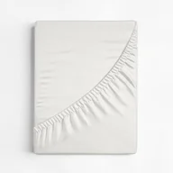 Prześcieradła - Prześcieradło gład. 140x200 cm, kremowe , 50% bawełna/50% poliester szt. 1 - miniaturka - grafika 1