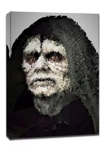 POLYamory - Darth Sidious (Palpatine), Gwiezdne Wojny Star Wars - obraz na płótnie Wymiar do wyboru: 70x100 cm - Obrazy i zdjęcia na płótnie - miniaturka - grafika 1