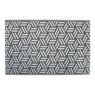 Dywany zewnętrzne - Dywan balkonowy Opti Gray 120x180cm - MOODME - miniaturka - grafika 1