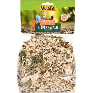 MultiFit Ściółka uzupełniająca z lasu sosnowego 250 g - Podłoże dla gryzoni - miniaturka - grafika 1