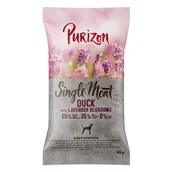 Sucha karma dla psów - Purizon Single Meat Adult, kaczka z jabłkiem i kwiatami lawendy - 100 g - miniaturka - grafika 1
