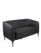 Inne meble biurowe - Dwuosobowa Sofa Cosmo Black 2 - miniaturka - grafika 1