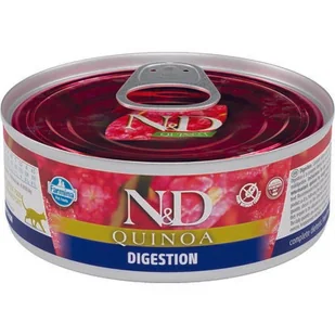 N&D CAT QUINOA DIGESTION 80g - Mokra karma dla kotów - miniaturka - grafika 1
