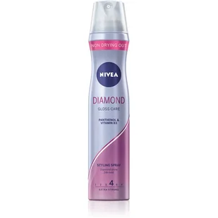 NIVEA DIAMOND GLOSS CARE SPRAY LAKIER 250ML - Kosmetyki do stylizacji włosów - miniaturka - grafika 1