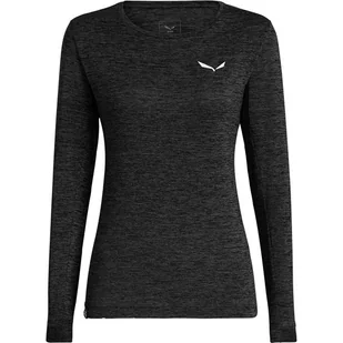 Longsleeve damski Puez Melange Dry'Ton Salewa - Koszulki i topy damskie - miniaturka - grafika 1