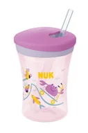 Kubki - NUK Action Cup 230ml miseczka Różowy Orzeźwiające napoje 1 szt. - miniaturka - grafika 1