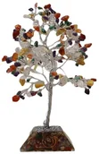 Ozdoby bożonarodzeniowe - Drzewko Szczęścia z Orgonitem - Mix Kamieni 160 kamieni - miniaturka - grafika 1