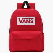 Plecaki szkolne i tornistry - Plecak Szkolny VANS Czerwony Damski Męski Miejski VN0A7SCH0PZ1 - miniaturka - grafika 1