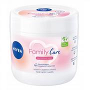 Kremy i maski do rąk - Nivea, Krem Do Ciała Twarzy Rąk, Family Care, 450Ml - miniaturka - grafika 1