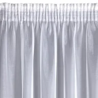 Firany - Firana Gotowa Alia Na Taśmie 350x270cm Biały - miniaturka - grafika 1