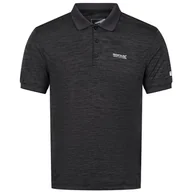 Koszulki sportowe męskie - Koszulka męska Regatta Remex II Rozmiar: XXXL / Kolor: czarny/szary - miniaturka - grafika 1