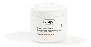 Ziaja PRO Brązowa Krem do masażu liftingująco rozświetlający 200ml - Kremy do twarzy - miniaturka - grafika 1