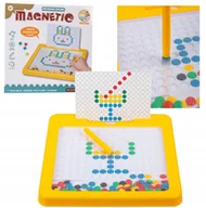 Tablice dla dzieci - Tablica Układanka magnetyczna Mozaika NORIMPEX 26 x 26 cm - miniaturka - grafika 1