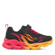 Buty dla chłopców - Sneakersy Action Boy ML22221-B Czarny - miniaturka - grafika 1