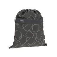 Plecaki worki - LÄSSIG Dziecięcy worek sportowy z funkcją plecaka/School String Bag Bold Edges Grey, Edges Grey, worek gimnastyczny - miniaturka - grafika 1
