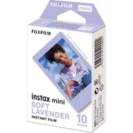 Filmy fotograficzne - FujiFilm Papier Instax mini Soft Lavender 10 sztuk - miniaturka - grafika 1