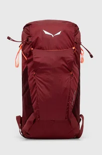 Salewa plecak Alp Trainer 20 damski kolor bordowy duży gładki - Plecaki - miniaturka - grafika 1