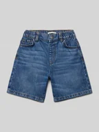 Spodnie i spodenki dla chłopców - Szorty jeansowe o kroju regular fit z czystej bawełny - miniaturka - grafika 1